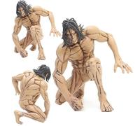 Acfigure Eren Jaeger Figurine d'animation des Titans Attacking/Jaw Titans Figurine de combat Figurine géante en PVC pour figurine de collection et cadeau d'anniversaire (géant attaquant)