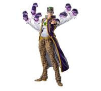 Acfigure JoJo's Jotaro Star Platinum Cujoh Jolyne Stone Free Action Moveable avec accessoires Figurine d'anime 17 cm en PVC pour décoration et cadeau de collection (Jotaro)