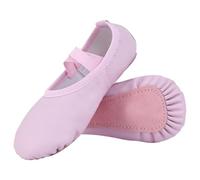 Acfoda Chaussures de Danse Fille Femmes Classique Chaussons Ballet Rose 31