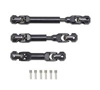 Acfthepiey Lot de 3 d'entraînement en métal CVD pour TRX6-6 G63 6X6 1/10 RC Crawler Car Upgrade Parts