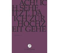 Ach Ich sehe,itzt,da ich zur Hochzeit gehe (DVD) J.S.Bach-Stiftung, Lutz,Rudolf