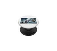 Achab Faces The White Whale Moby-Dick PopSockets PopGrip Adhésif