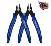 ACHANFLY 2 Pièces Mini Pince Coupante Precision Coupe-Fil Pinces Coupantes de Côté Coupe Latérale Diagonale pour Câble Électrique, Bijoux Réparation, Travaux Pratiques