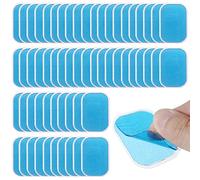ACHANFLY 60pcs EMS Gel Pad Patch Hydrogel Gel Electrostimulation Electrode Musculation Abdo Électrodes Remplacement de Gel Feuille pour ABS EMS Formateur Machine Musculaire Abdominale Stimulateur