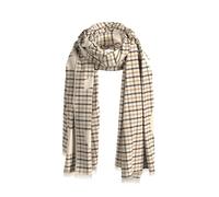 Ãcharpe Ã motifs avec franges femme COMMA Beige TU