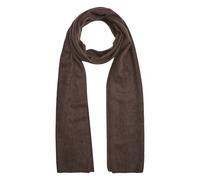 Ãcharpe en 100 % laine brossÃ©e femme COMMA Marron TU