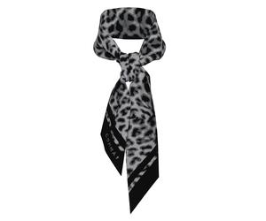 Ãcharpe en soie Ã imprimÃ© animal femme COMMA Noir TU
