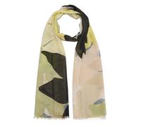 Ãcharpe florale en coton et modal mÃ©langÃ©s femme s.Oliver Beige TU