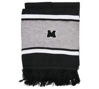 Urban Classics Écharpe 'College' gris clair / noir / blanc, Taille One Size