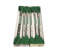 Achat en vrac: DMC effets lumineux broderie soie 8,7 mètres Vert Emeraude (E699 317W-Lot de 6)