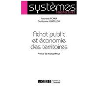 Achat Public Et Économie Des Territoires