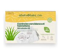 achatnature - Nématodes HB contre vers blancs et hannetons - 50 millions - 100 m²
