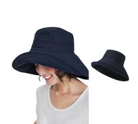 ACHBGTMQ Chapeau bob Voyage Grand Chapeau De Soleil Coton Lin en Lin Respirant Chapeau Pêcheur Complet Chapeau De Soleil De Soleil Pliable Chapeau-Tibet-Code Universel