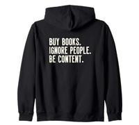 Acheter des Livres Ignorer People Be Content Library Reader Sweat à Capuche