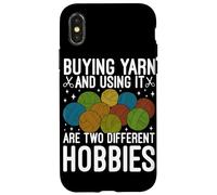 Acheter du Fil et l'utiliser sont Deux Passe-Temps différents Coque pour iPhone X/XS