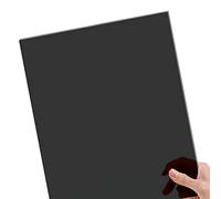 Acheter Feuille d'acrylique Plexiglas Noir Transparent Fluorescent Coloré, 3 mm d'épaisseur, Dimensions 30,5 cm x 20,3 cm, Plastique Plexi Verre pour Artisanat et Plus
