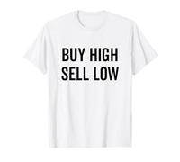 Acheter Humour Stratégie d'investissement à Faible Vente élevée T-Shirt