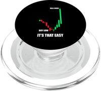 Acheter Low Sell High Trader Actions Bourse Bourse PopSockets PopGrip pour MagSafe