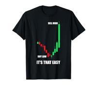 Acheter Low Sell High Trader Actions Bourse Bourse T-Shirt