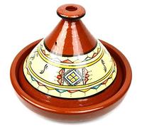 Acheter un tajine, original du Maroc, Tajine marocain 30 cm, pot en terre cuite pour la cuisson, pour 4 à 5 personnes, fabriqué à la main à Marrakech, émaillé, Tagine Tajin, plat à tajine, cocotte