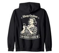 Achetez en Ligne, Parce Que Le Meurtre est Mauvais Sweat à Capuche