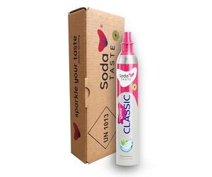 Achetez le cylindre CO2 SodaTASTE Quick Classic (réserve) pour machine à soda Quick Connect, pour jusqu'à 60 l d'eau gazeuse