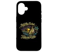 Achetez Le Ticket Take The Ride - Sailboat Sunset Adventure Coque pour iPhone 16