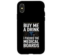 Achetez-moi un verre, j'ai passé les examens médicaux Coque pour iPhone X/XS