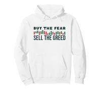 Achetez The Fear Sell The Greed Crypto Trading Investor & Trader Sweat à Capuche
