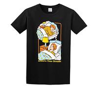 Achieve Your Dreams Unisex 100% Cotton Short-Sleeve T-Shirts Black M