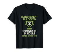 Achievement Unlocked 12 films en 24 heures T-Shirt