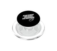 Achievement Unlocked Fatherhood Level Up Dad Humour PopSockets PopGrip pour MagSafe