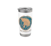 Achille Guerrier grec Gobelet isotherme en acier inoxydable double paroi