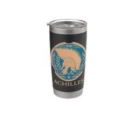 Achille Guerrier grec Gobelet isotherme en acier inoxydable double paroi