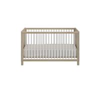 Lit bébé évolutif 70x140 NINO - Chêne/Blanc