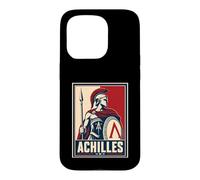 Achille Spartan Hero Ancient Grec Warrior Coque pour iPhone 15 Pro