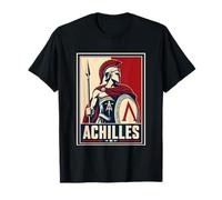 Achille Spartan Hero Ancient Grec Warrior T-Shirt