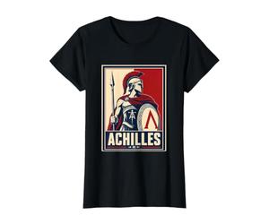 Achille Spartan Hero Ancient Grec Warrior T-Shirt Graphique avec Valeur