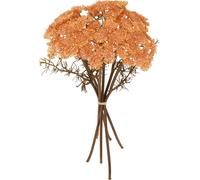 Achillée millefeuille Fleurs artificielles Achillea Orange 30cm Pack de six décoratifs