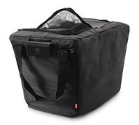 achilles sac isotherme à suspendre, sac pliable pour caddie, thermique, glacière, grande boîte thermique, sac à provisions pour tous les caddies courants, 54x35x39cm (noir)