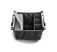 achilles Sac pour chariot de courses pliable en aluminium compatible avec tous les chariots de courses courants 33 x 50 x 38 cm, Noir , 33x50x38cm