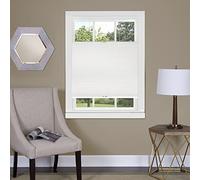Achim Home Decor Store de fenêtre plissé cellulaire sans Fil - 76,2 cm de Largeur - 162 cm de Long - Blanc - Filtrage de la lumière en nid d'abeille pour fenêtres et fenêtres de Toit