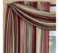 ACHIM Home Furnishings Écharpe ombrée 50x144 - Bordeaux