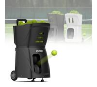 Achine de Lancement de Balle Portable & Machine Portative de Balle de Tennis - Télécommande/app, Angle Réglable,Exercices Préprogrammés/personnalisés, +100 Balles Capacité