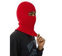 Achlibe Cagoule de ski en tricot 1 trou pour sports de plein air d'hiver, Rouge, Taille unique