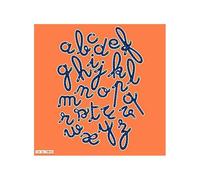 Achoka 22100-E3 Tapis Géants Alphabet Lettres minuscules Polyester Imprimé 200 x 0,5 x 200 cm