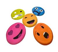 Achoka Emotions 2 Print 856 Lot de 5 tapis de chaise Diamètre 40 cm