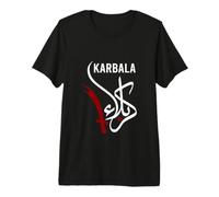Achoura chiite Ya Hussein, Ya Imam Ali, Schia Karbala Muharram T-Shirt Haut de Gamme