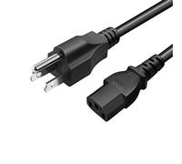 ACHOWER Câble d'alimentation de rechange compatible avec autocuiseur électrique, machine à lait de soja, micro-ondes - [UL Listed] Rallonge de 1,8 m 3 broches 18 AWG