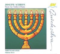 Achron, J. - Music for Violin & Piano